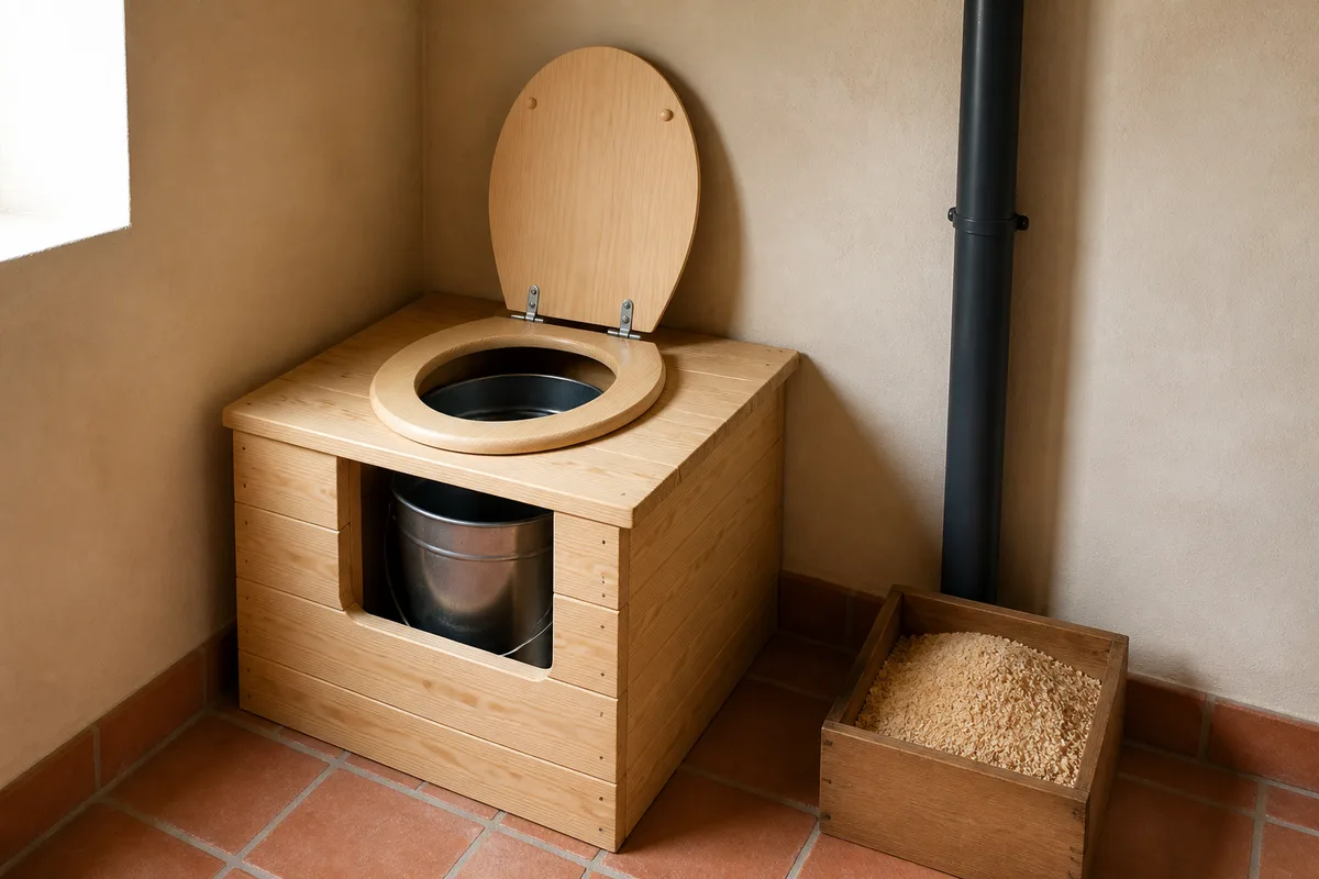 Toilettes sèches : fonctionnement, règles et installation